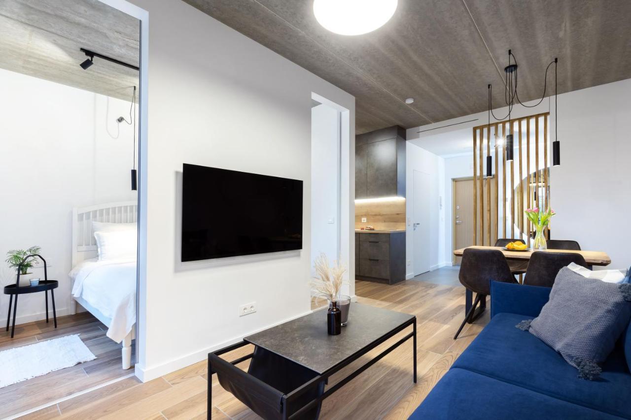 City Center Sanctuary Modern Business-Class Studio With Free Parking In The Heart Of VNO Extérieur photo