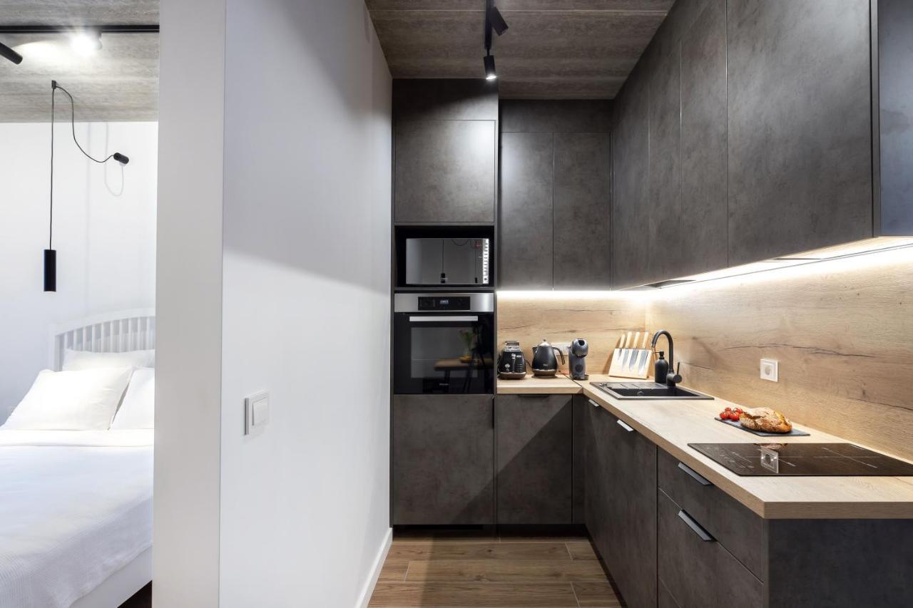 City Center Sanctuary Modern Business-Class Studio With Free Parking In The Heart Of VNO Extérieur photo