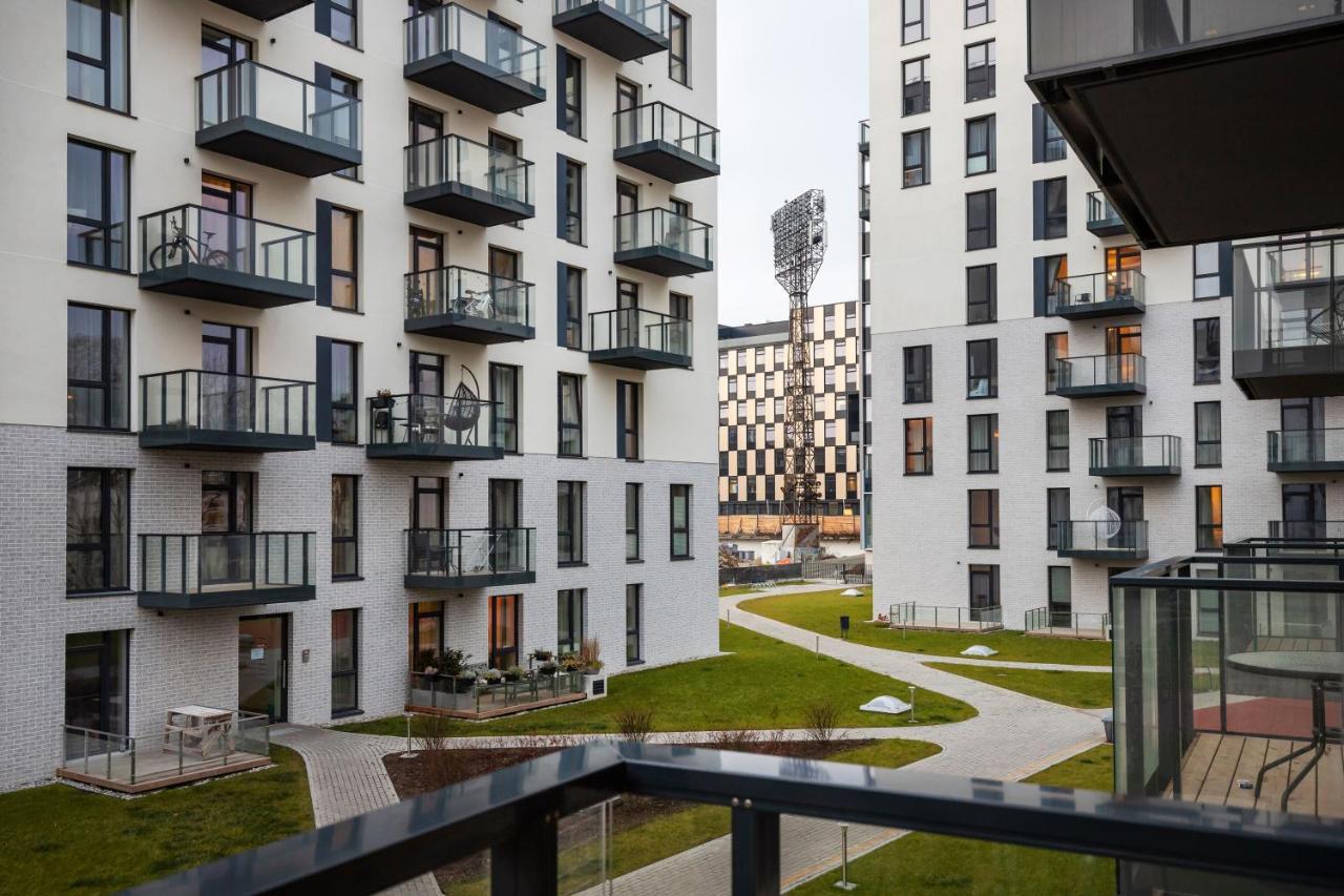 City Center Sanctuary Modern Business-Class Studio With Free Parking In The Heart Of VNO Extérieur photo